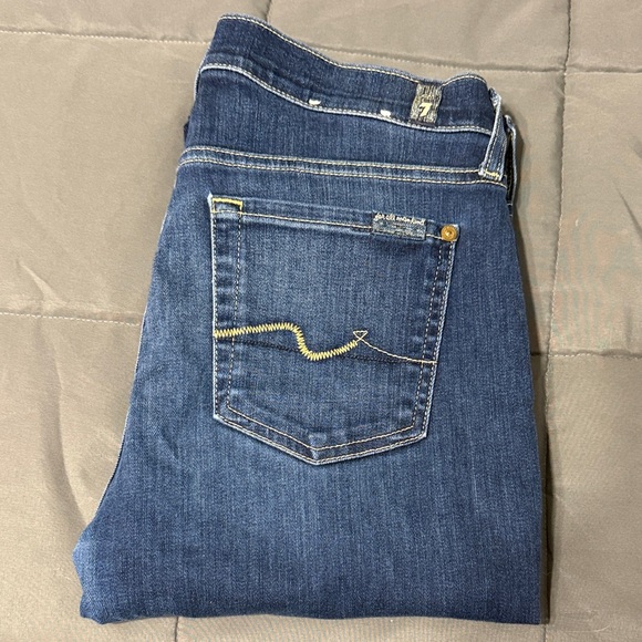 7 For All Mankind Denim - 7 for all mankind ankle gwenevere. Waist 28